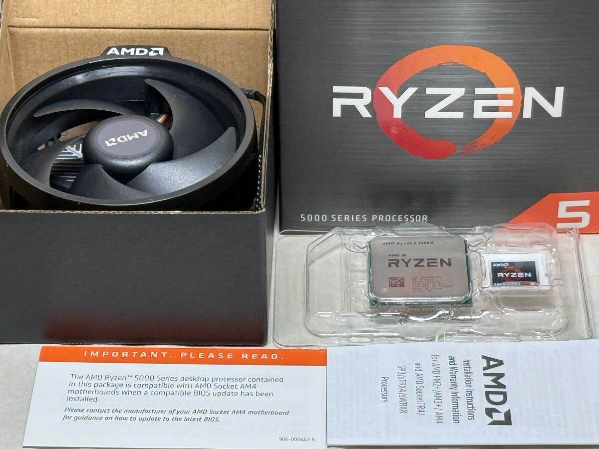 良品】AMD Ryzen 5 5600x 6 Core 12 Thread 32MB cache AM4 CPU 良品】AMD Ryzen 5 5600x 6 Core 12 Thread 32MB cache AM4 CPU
