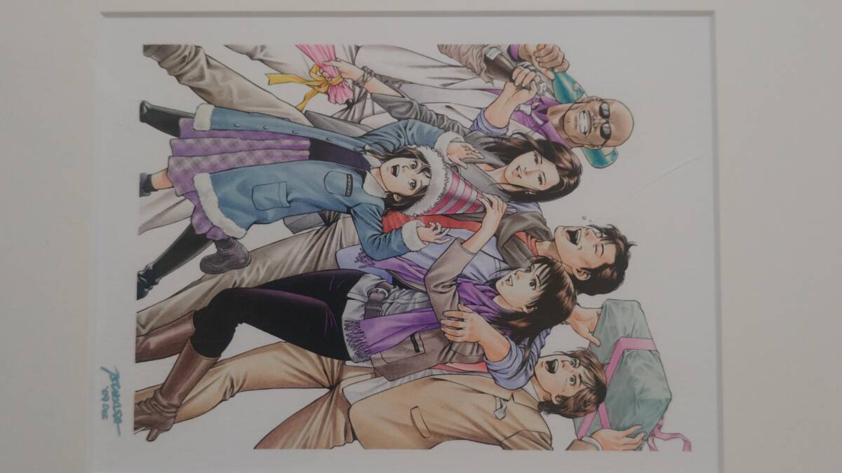 エンジェルハート 北条司先生 直筆サイン入り複製原画 シティー エンジェルハート 北条司先生 直筆サイン入り複製原画 シティー