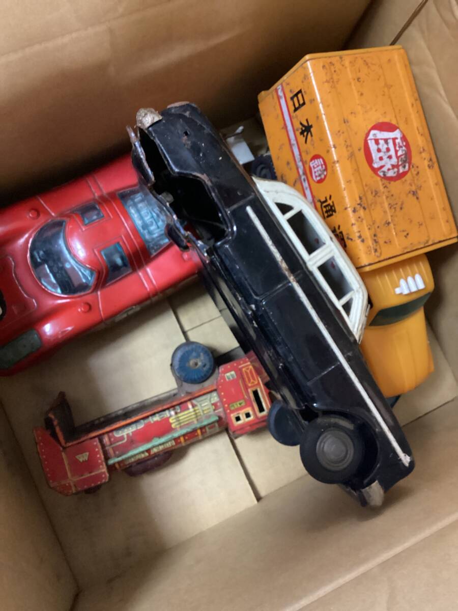 当時物 ブリキ 自動車 等 ジャンク 月光仮面 月光号 昭和レトロ