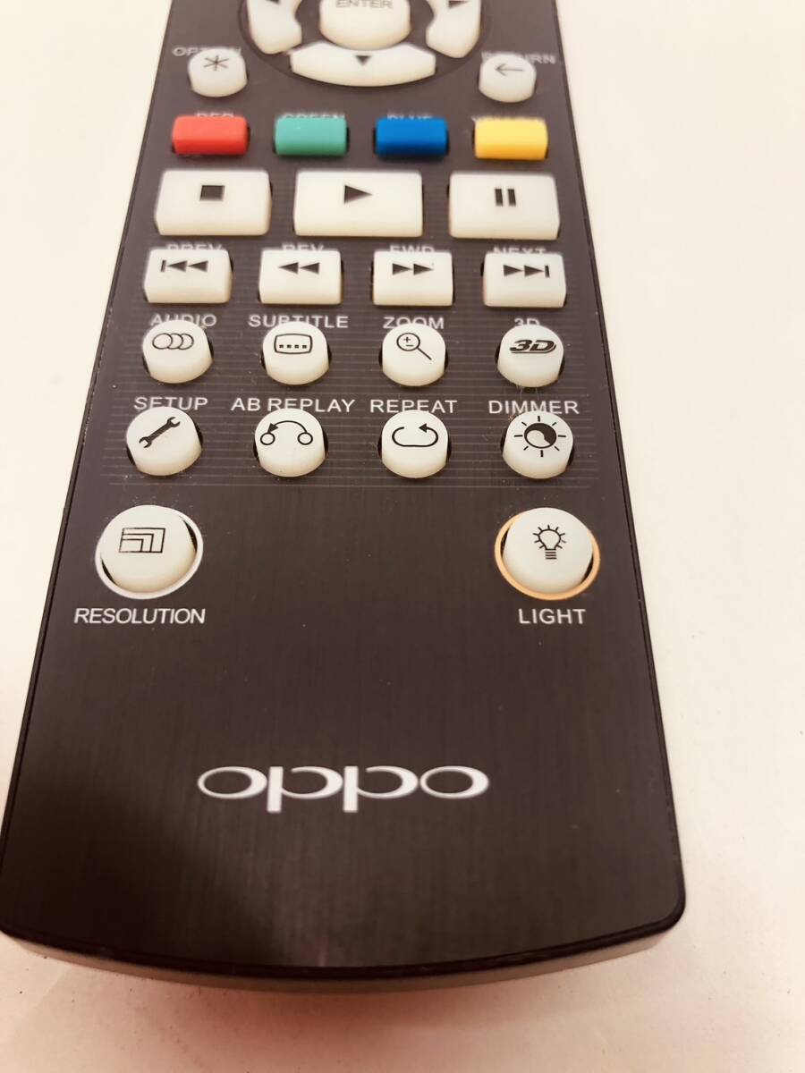 OPPO 純正 リモコン 9G09】動作保証 即日発送 ブルーレイ OPPO 純正 リモコン 9G09】動作保証 即日発送 ブルーレイ