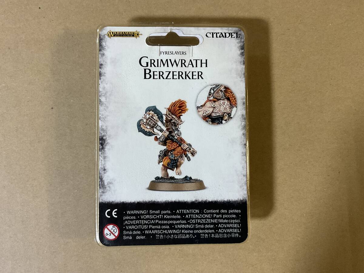 ウォーハンマー AoS グリムラース・バーザーカー 未開封品 ウォーハンマー AoS グリムラース・バーザーカー 未開封品