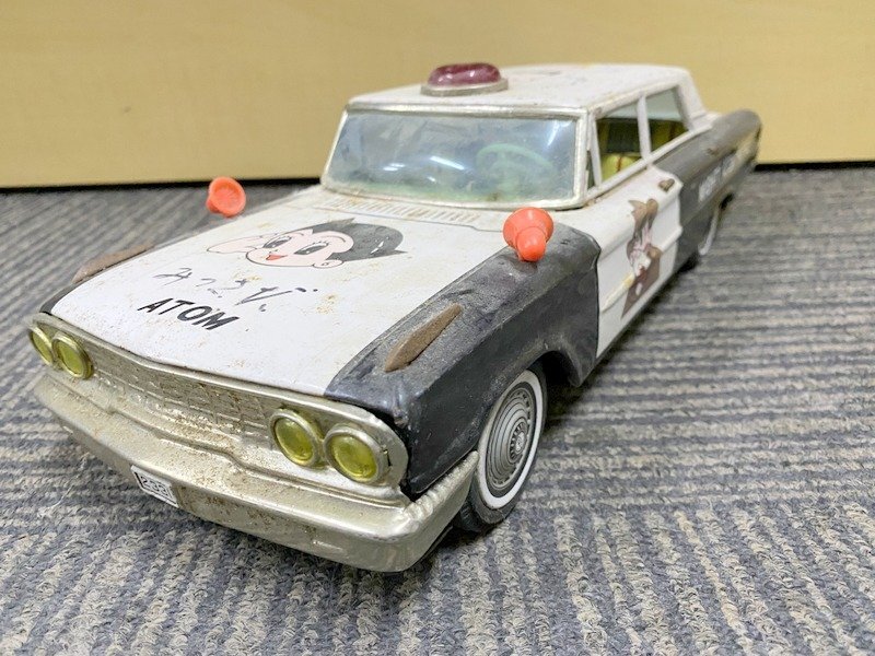 動作未確認】浅草玩具 MIGHTY ATOM PATROL CAR 鉄腕アトム 動作未確認】浅草玩具 MIGHTY ATOM PATROL CAR 鉄腕アトム