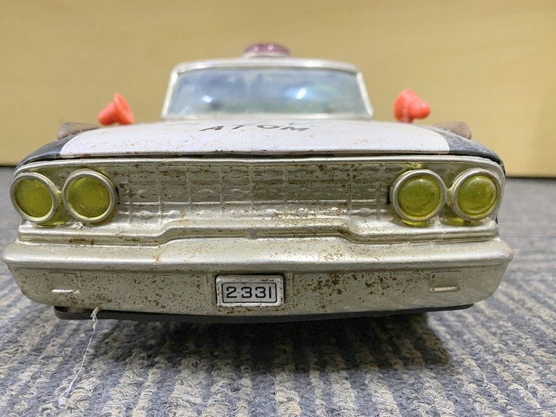 動作未確認】浅草玩具 MIGHTY ATOM PATROL CAR 鉄腕アトム 動作未確認】浅草玩具 MIGHTY ATOM PATROL CAR 鉄腕アトム