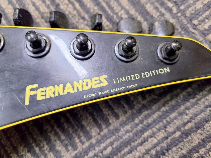 ジャンク品】FERNANDES Limited Edition TOMOYASU HOTEI エレキ ジャンク品】FERNANDES Limited Edition TOMOYASU HOTEI エレキ