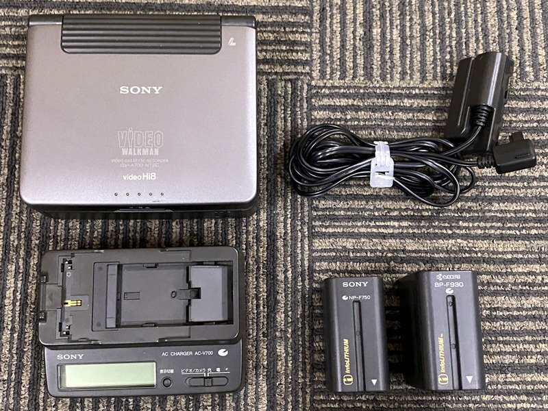 動作未確認】SONY GV-A700 ビデオカセットレコーダー ビデオ 動作未確認】SONY GV-A700 ビデオカセットレコーダー ビデオ