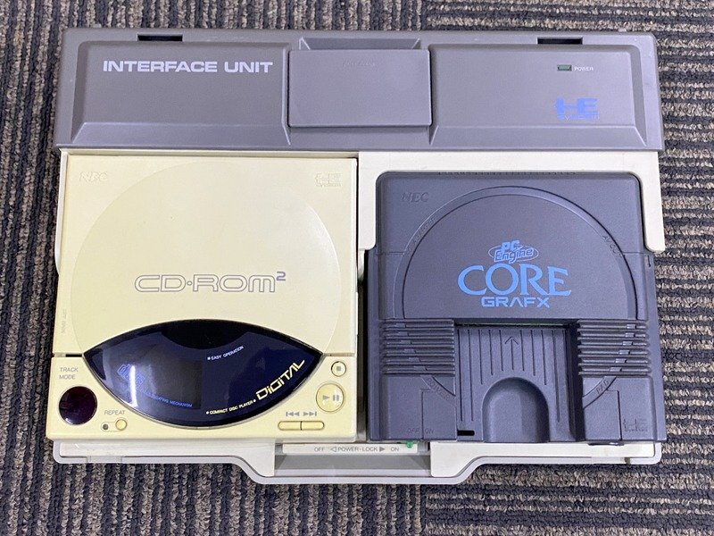 通電動作未確認】NEC PCエンジン CD・ROM2 SYSTEM PI-TG3 セット 通電動作未確認】NEC PCエンジン CD・ROM2 SYSTEM PI-TG3 セット