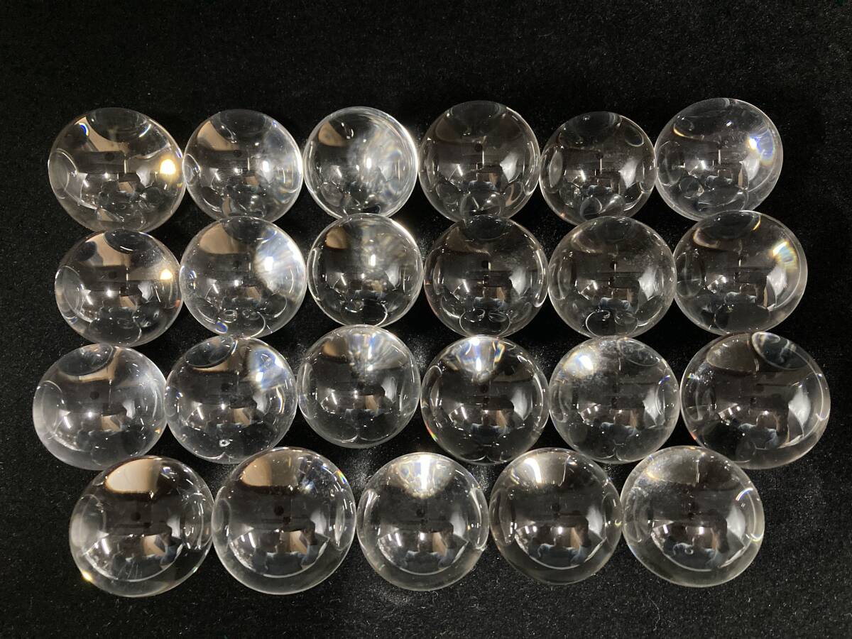 4086」水晶玉 直径約31mm前後 重さ約42g 23点まとめ 4086」水晶玉 直径約31mm前後 重さ約42g 23点まとめ