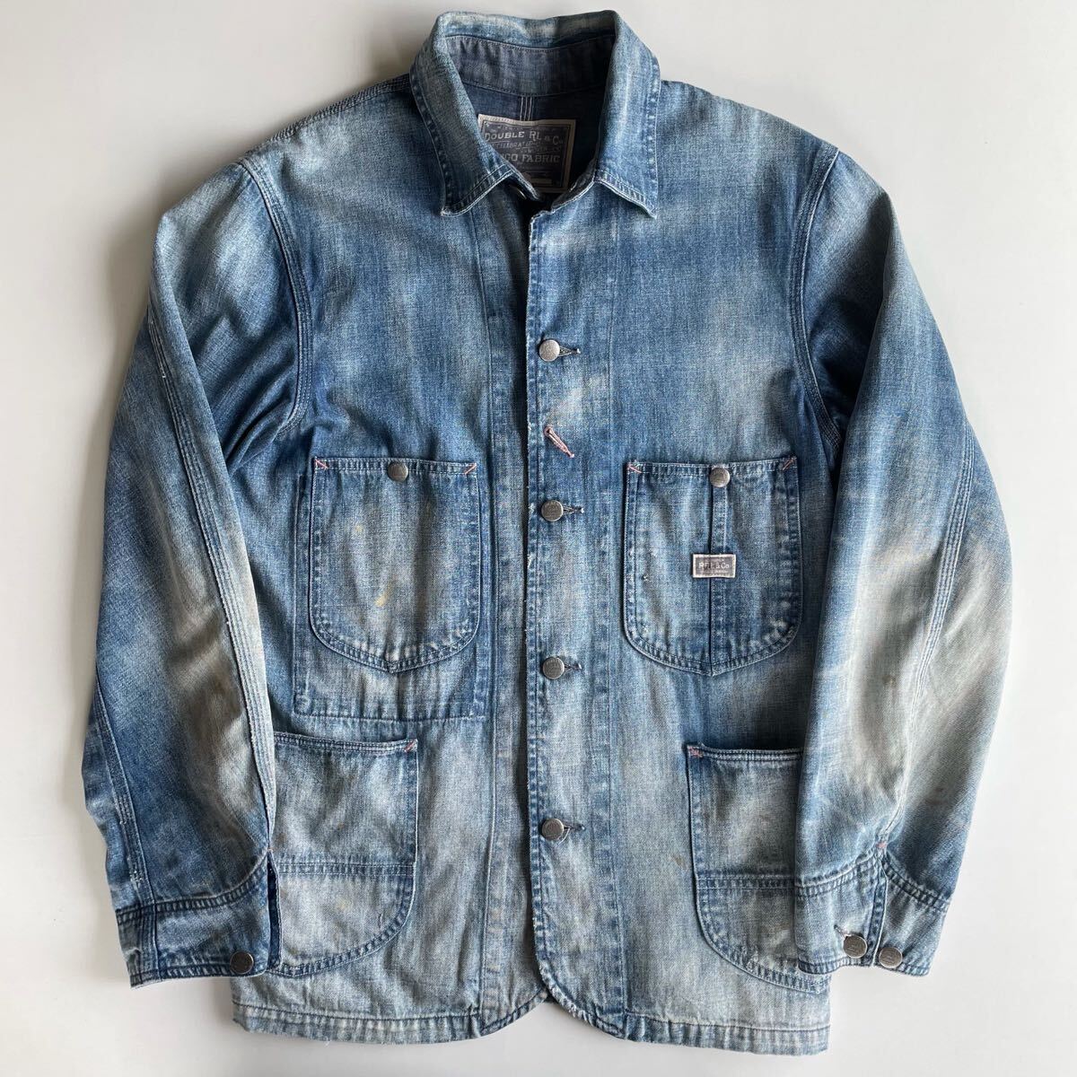 名作】RRL “Fremont Denim Barn Jacket” S デニム ジャケット 名作】RRL “Fremont Denim Barn Jacket” S デニム ジャケット