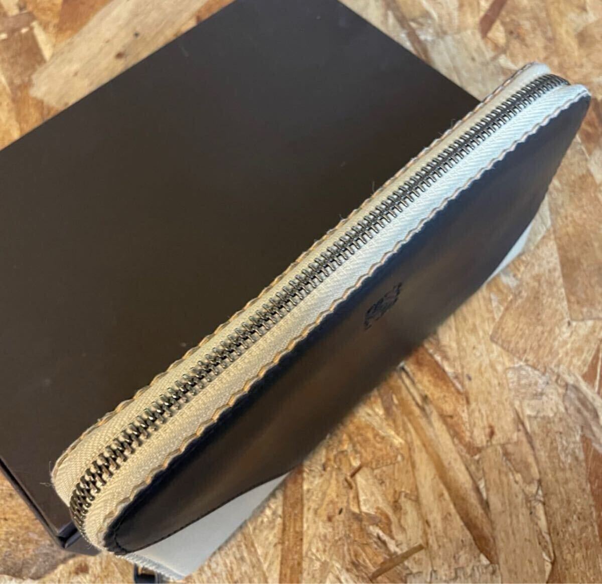 LOEWE ロエベ アマソナ ラウンドファスナー 長財布 ウォレット バイカラー 美品レアモデル送料無料！