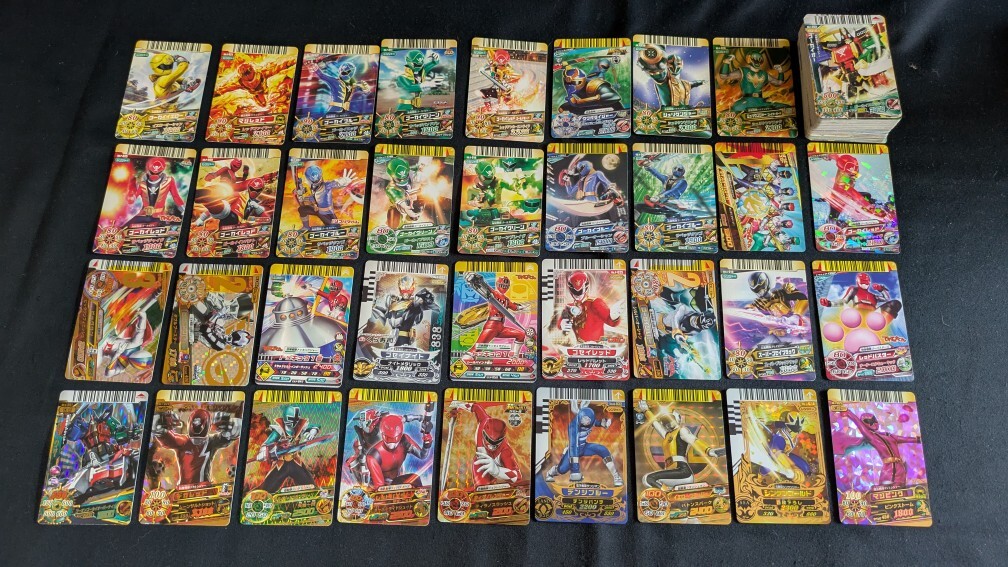 ☆スーパー戦隊バトル ダイスオー キラあり カード 大量 セット ☆スーパー戦隊バトル ダイスオー キラあり カード 大量 セット