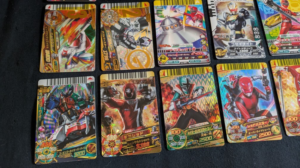 ☆スーパー戦隊バトル ダイスオー キラあり カード 大量 セット ☆スーパー戦隊バトル ダイスオー キラあり カード 大量 セット
