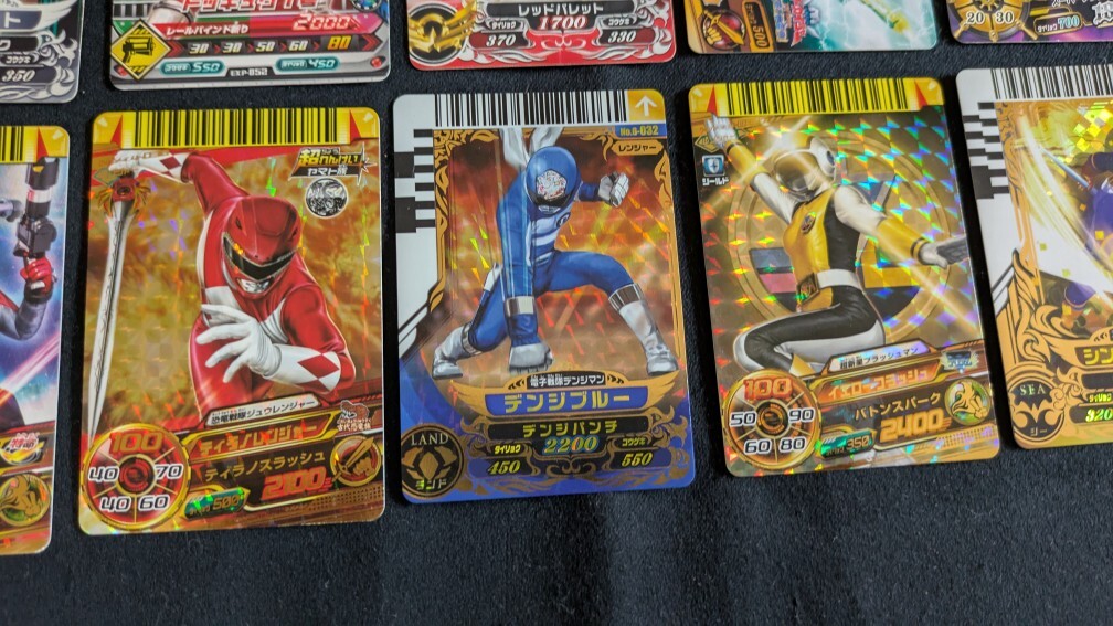 ☆スーパー戦隊バトル ダイスオー キラあり カード 大量 セット ☆スーパー戦隊バトル ダイスオー キラあり カード 大量 セット