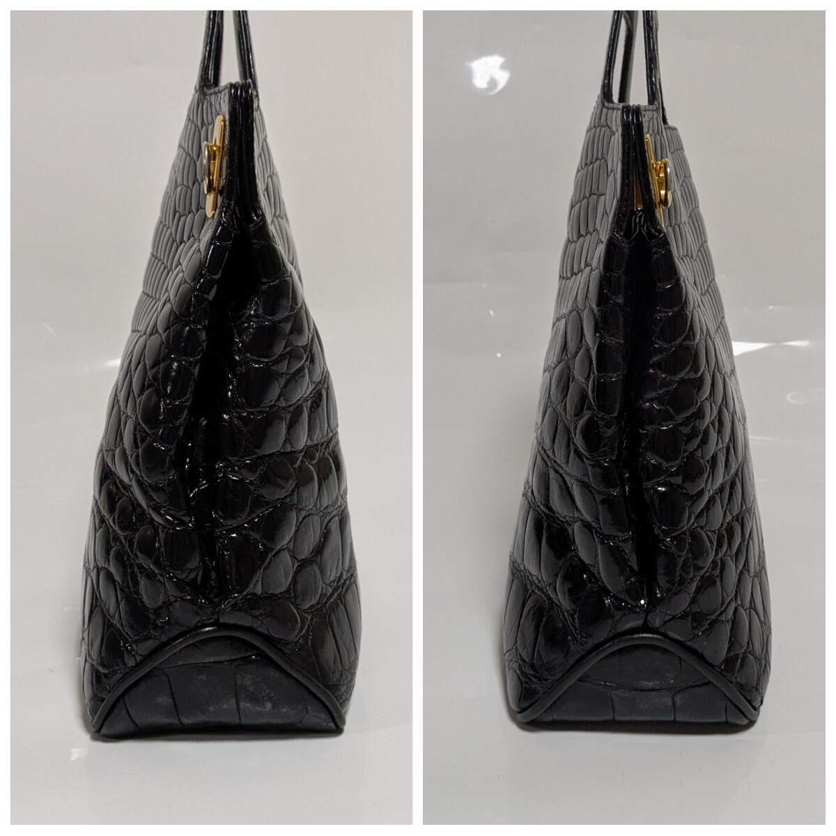 □美品□ Salvatore Ferragamo フェラガモ クロコダイル □美品□ Salvatore Ferragamo フェラガモ クロコダイル