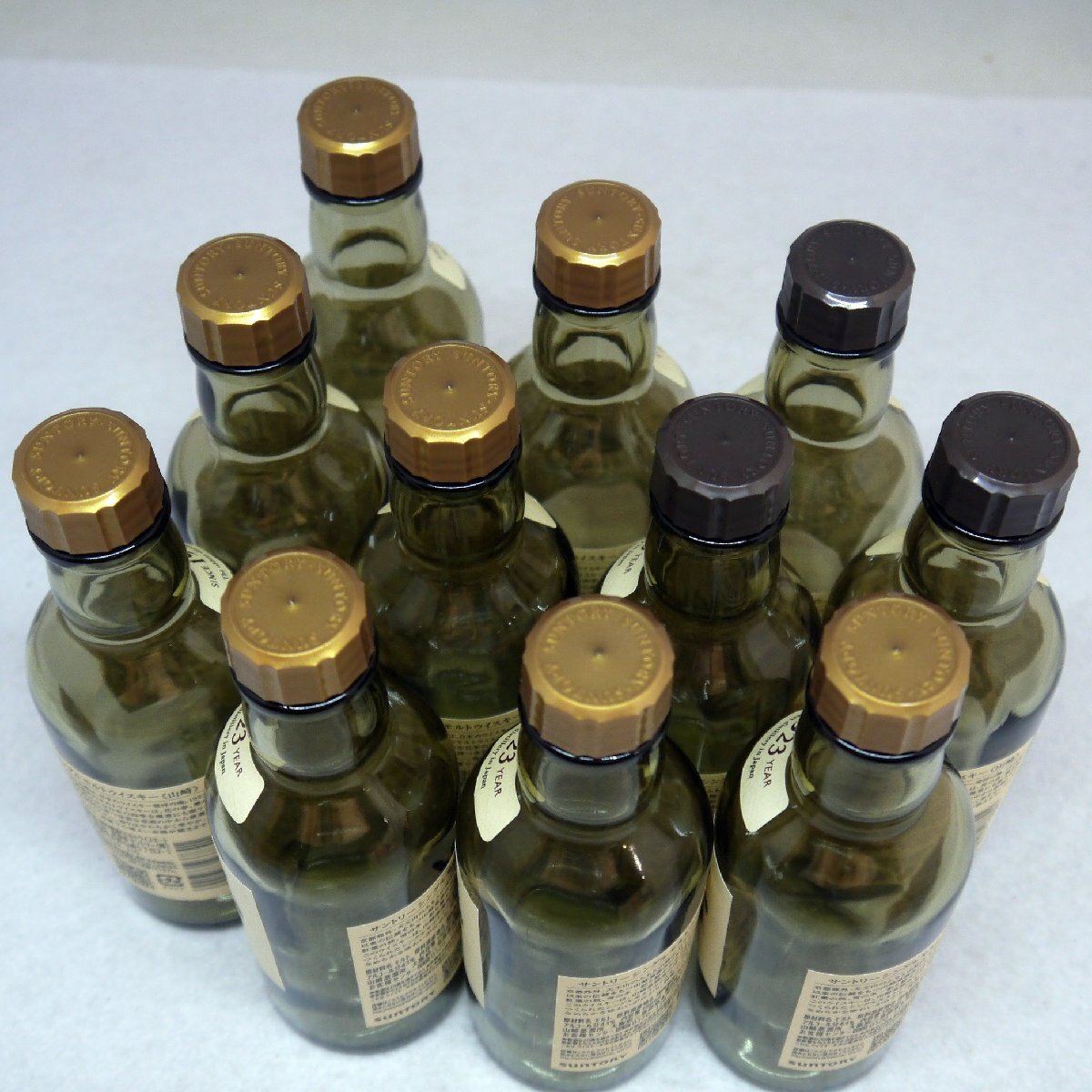 USED品・保管品 空瓶 空ボトル 11本セット SUNTORY サントリー USED品・保管品 空瓶 空ボトル 11本セット SUNTORY サントリー