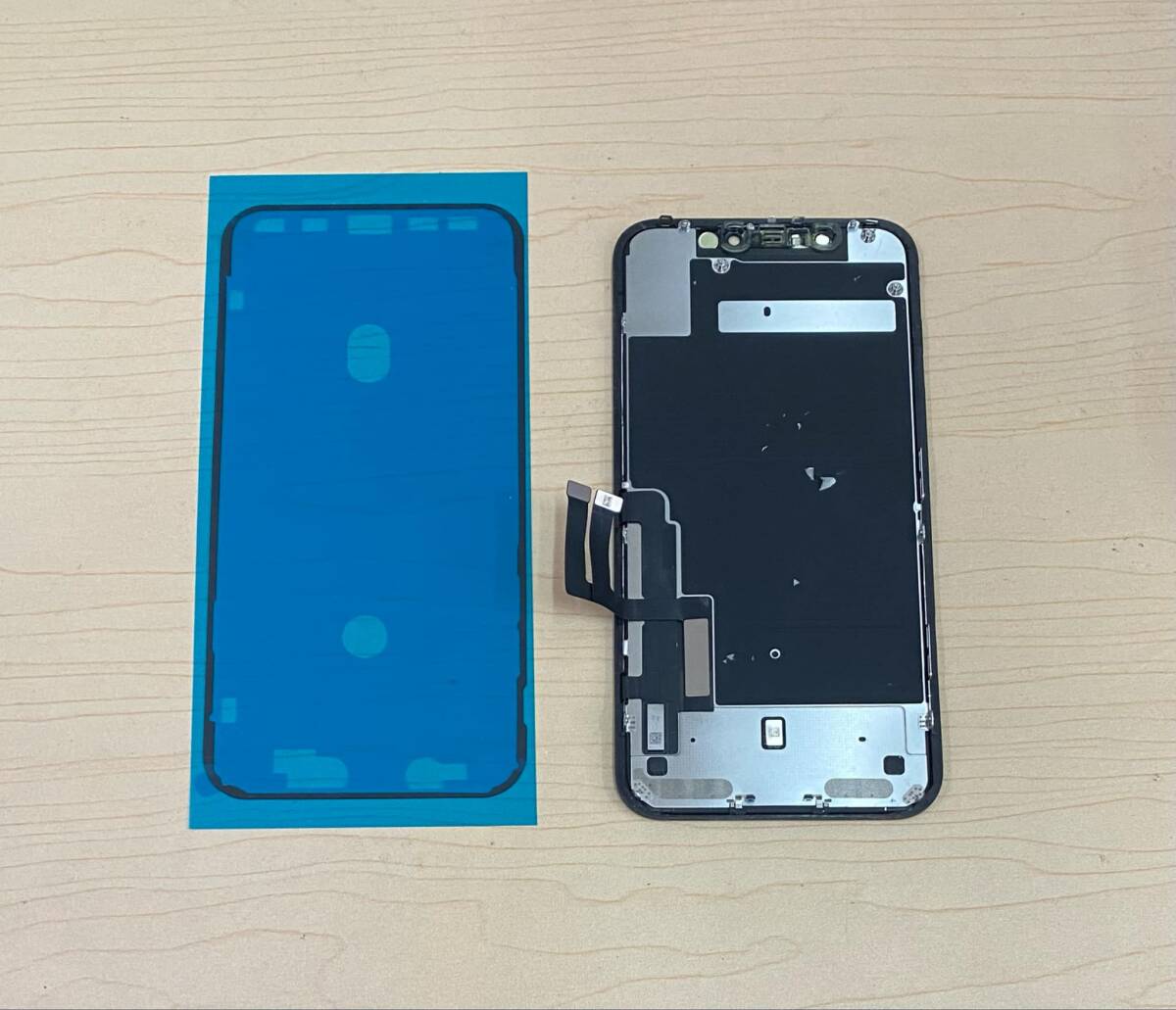 中古純正品 iPhone 11 フロントパネル タッチ スライド 操作出来