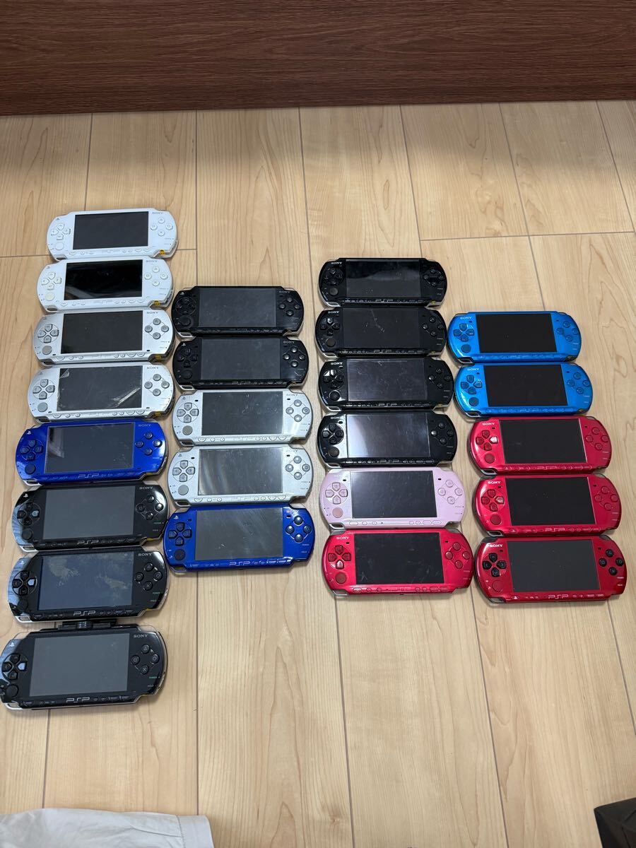 ジャンク PSP まとめ売り 24台セット PSP-3000 PSP-2000 PSP ジャンク PSP まとめ売り 24台セット PSP-3000 PSP-2000 PSP