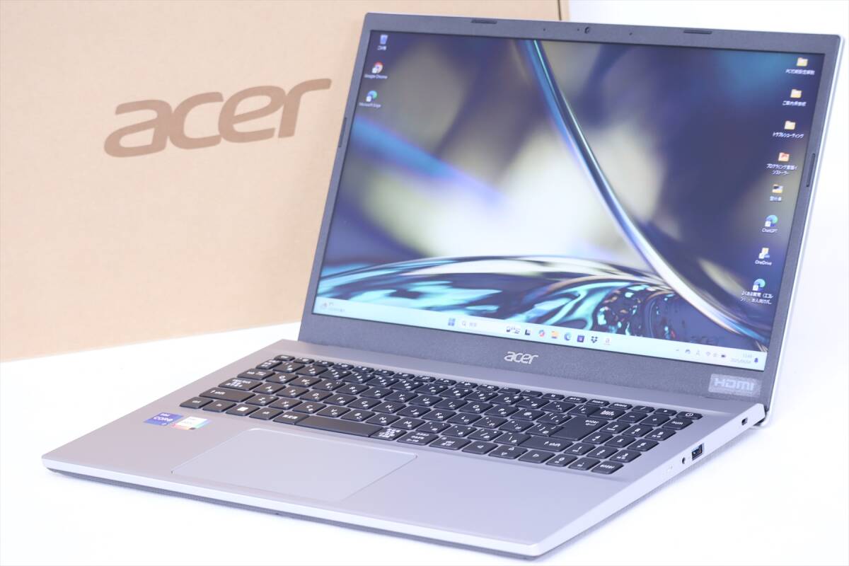 即配 2024年発売 12世代Corei7 大容量SSD1TB 16Gメモリ シルバー Windows11 Acer Aspire 3 A315-59-F76ZJ/F i7-1255U 16G 1T 15.6FHD 元箱