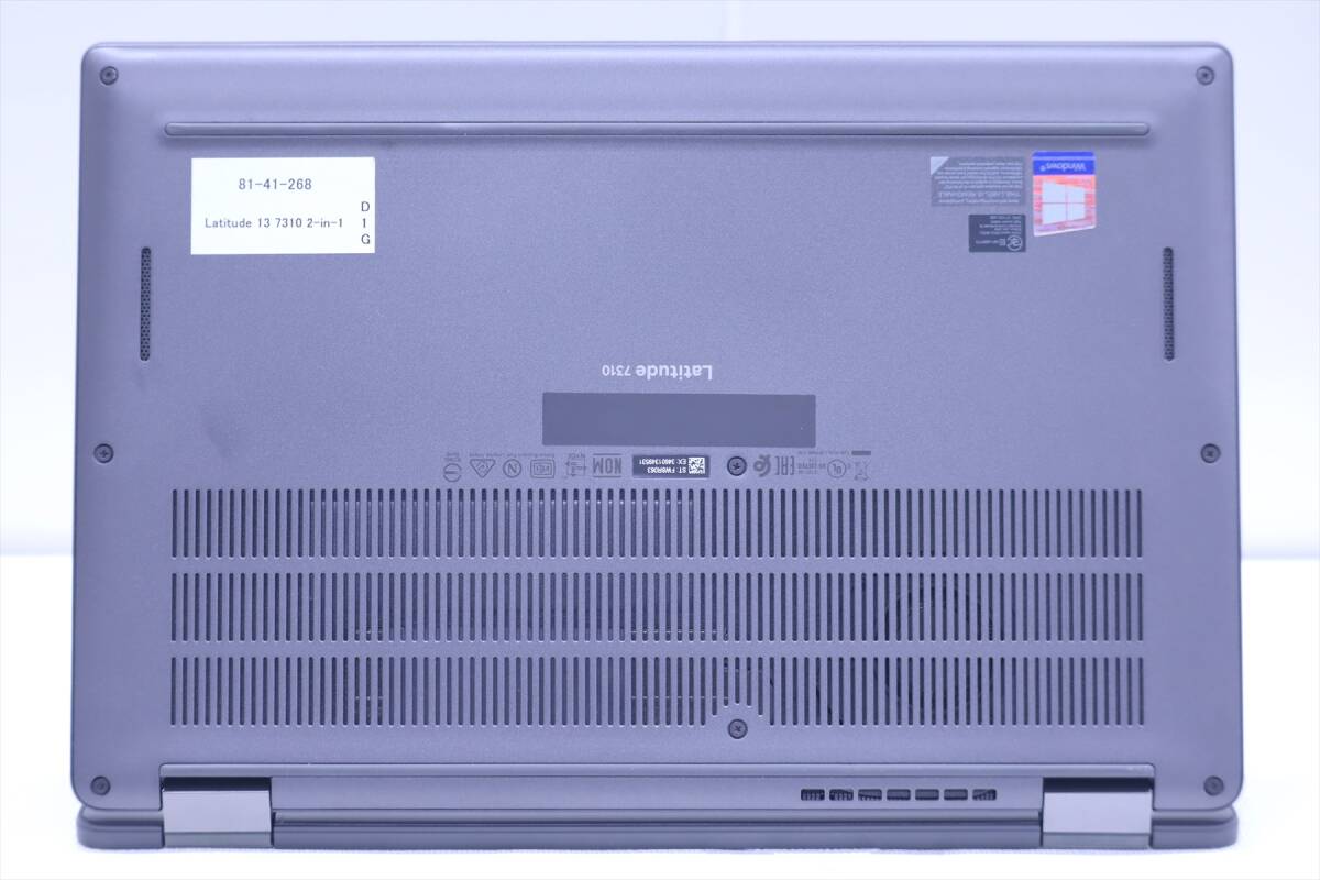 即配 美品 バッテリー良好 Windows11 LTE 2in1 タッチパネル タブレットPC Latitude 13 7310 Core i5-10310U RAM8GB SSD256GB 13.3FHD