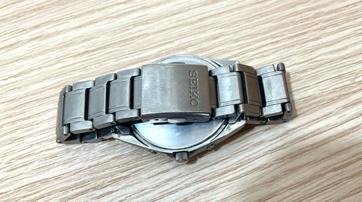 SEIKO セイコー ラジオウェーブ コントロール 電波ソーラー 7B52 SEIKO セイコー ラジオウェーブ コントロール 電波ソーラー 7B52