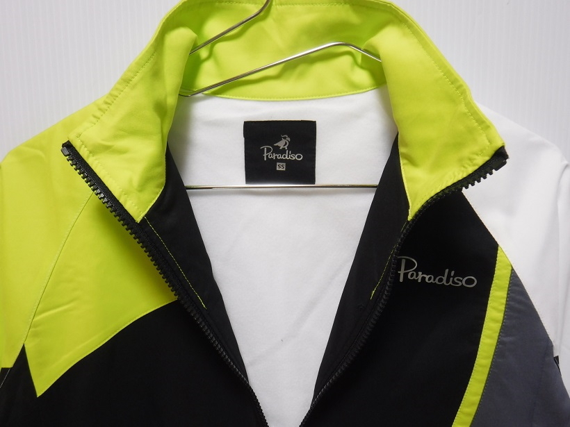 即決■★PARADISO★■ユニセックスウインドブルゾン(men's=SS) (lady's=M) _画像3