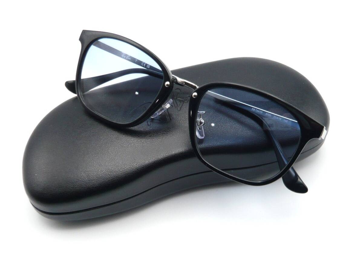 新品 レイバン RX7247D-5753-51 ブルーハーフ50 メガネ UVカット サングラス RB7247D RayBan 正規(guī)品 専用ケース付