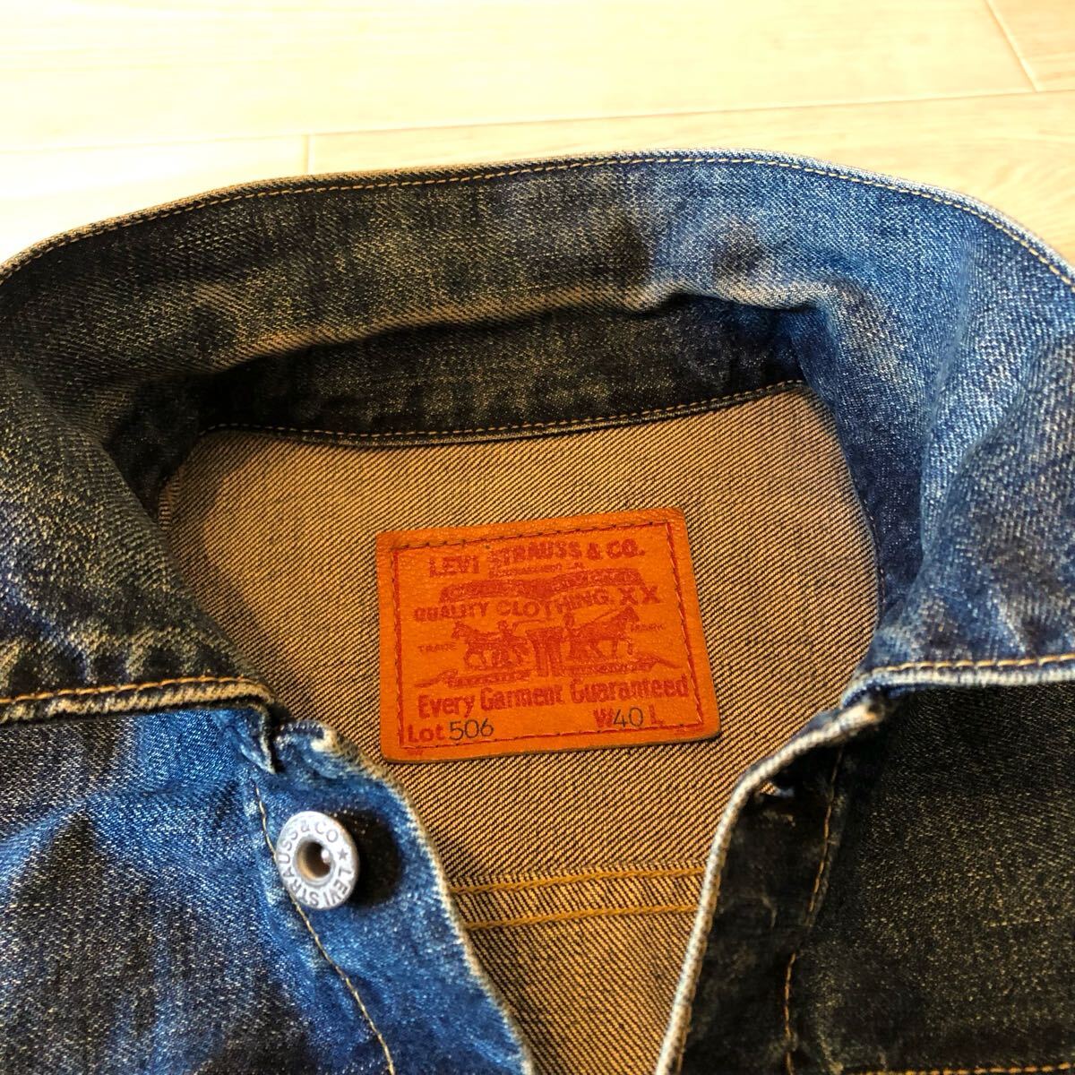 90's Levi's 71506 40 大戦モデル リーバイス デニムジャケット 90's Levi's 71506 40 大戦モデル リーバイス デニムジャケット