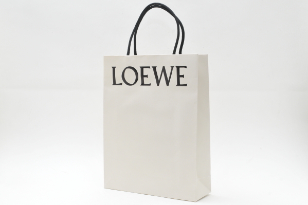 ロエベ LOEWE ショッピングバッグ 縦310mm ×橫240mm ×幅80mm ほぼ未使用 美品 送料185円