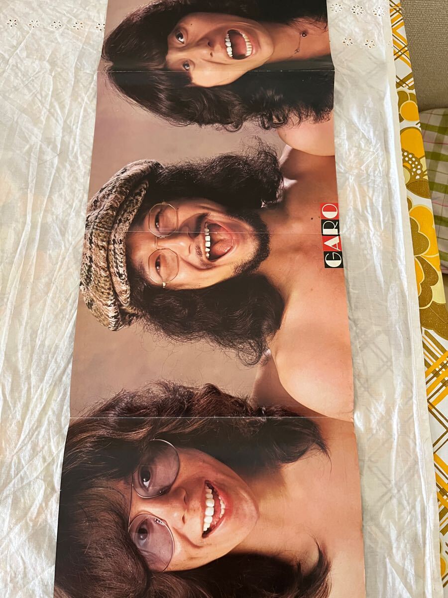豪奢な ☆ アグネス チャン 水着 裏 ガロ ポスター 付録 当時物 昭和 あ行