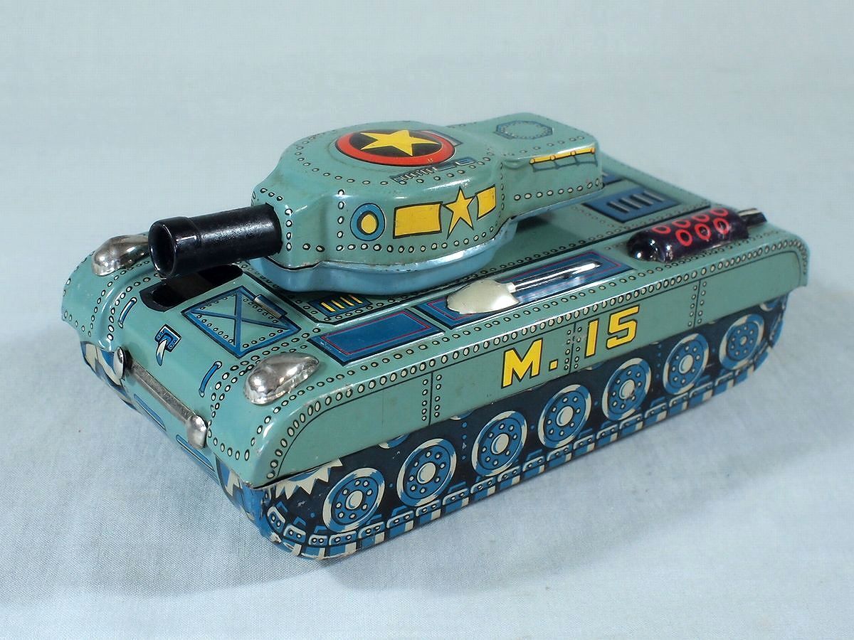 □当時物 増田屋 マスダヤ M.15 TANK アーミータンク M-15 戦車 □当時物 増田屋 マスダヤ M.15 TANK アーミータンク M-15 戦車