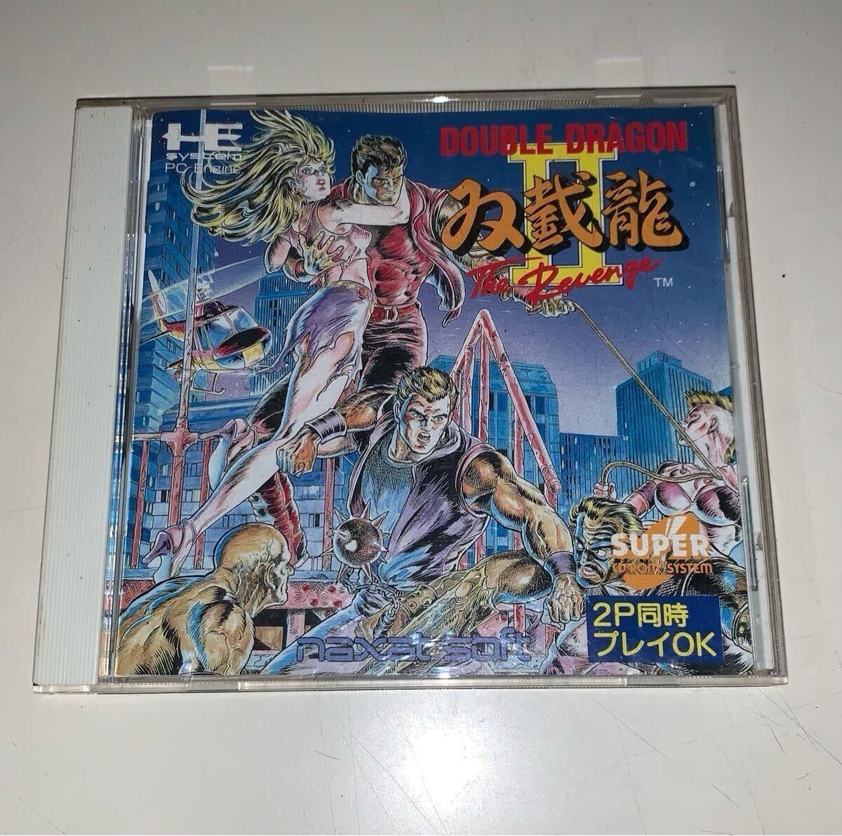 PCエンジン PCE スーパーCD-ROM2 ダブルドラゴンⅡ ゲームソフト PCエンジン PCE スーパーCD-ROM2 ダブルドラゴンⅡ ゲームソフト