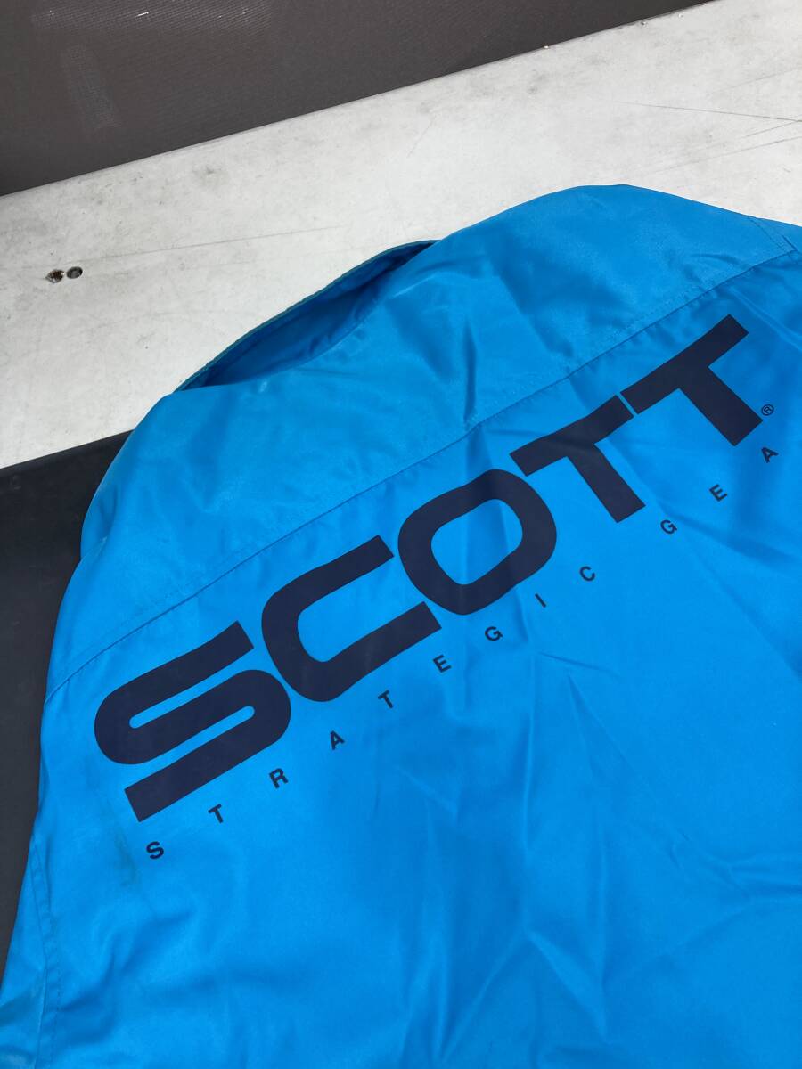 希少 SCOTT USA ウィンドブレーカー　レインジャケット 純正　Lサイズ ビンテージ　VMX モトクロス レトロ