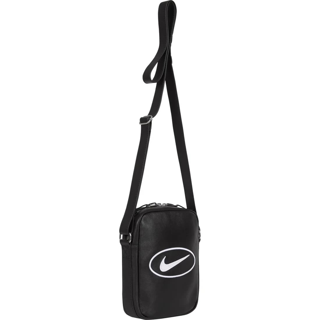 新品未着用】Supreme / Nike Leather Shoulder Bag Black 25SS 新品未着用】Supreme / Nike Leather Shoulder Bag Black 25SS