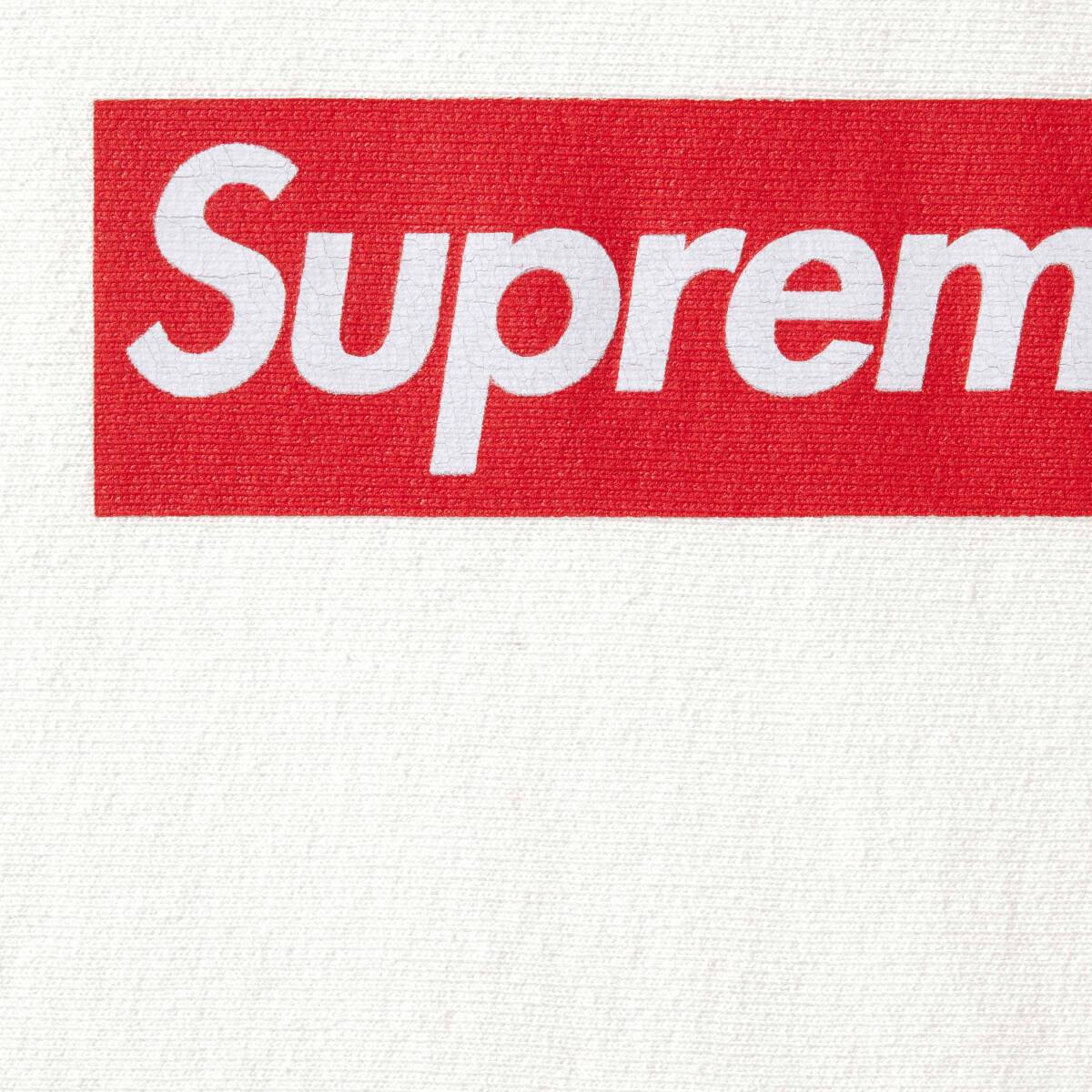 新品未着用】Supreme Washed Box Logo Crewneck White M 25SS 新品未着用】Supreme Washed Box Logo Crewneck White M 25SS