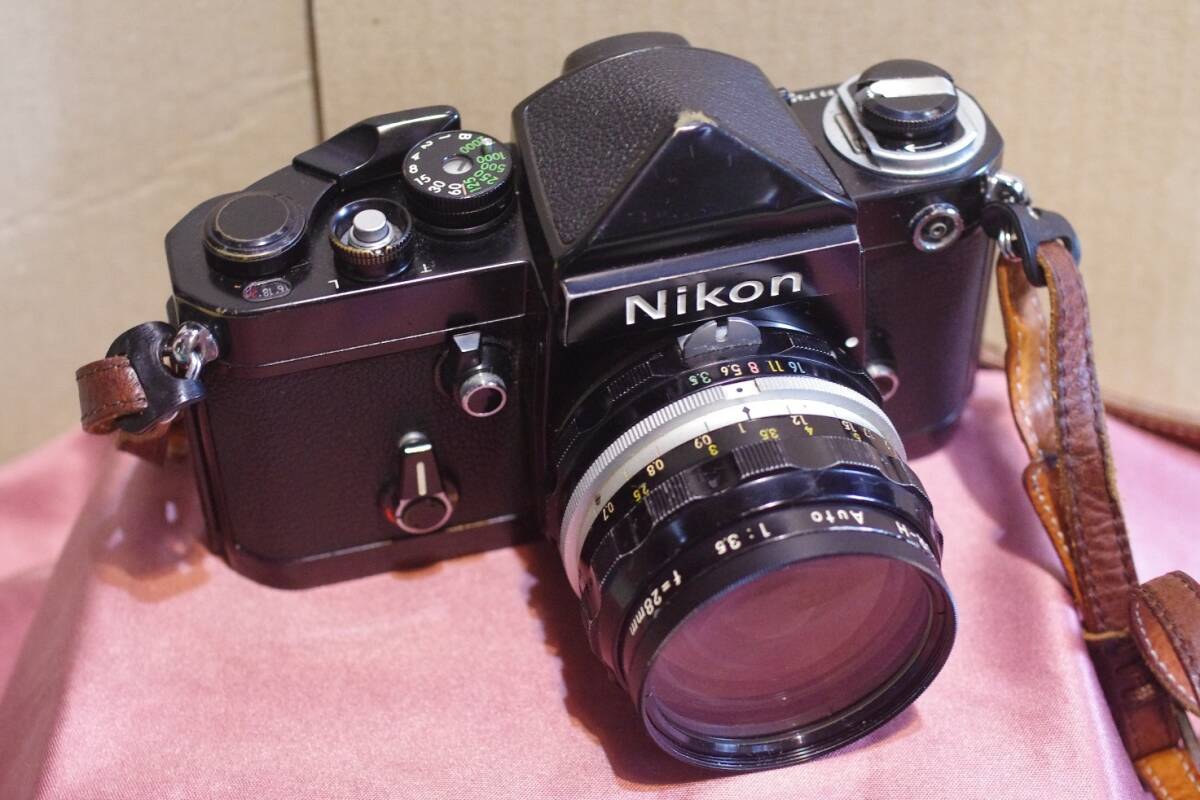 Nikon F2+NIKKOR-H Auto 1:3.5 f=28㎜+SEKONIC露出計+期限切れ Nikon F2+NIKKOR-H Auto 1:3.5 f=28㎜+SEKONIC露出計+期限切れ