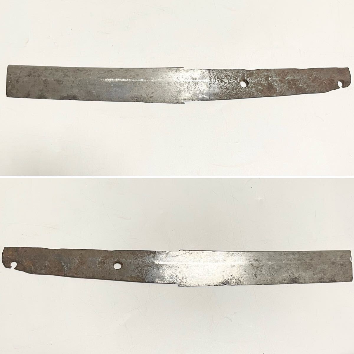 日本刀 切断刀身 残欠 脇差 ナイフ 真剣 ジャンク品 武具 ナイフ