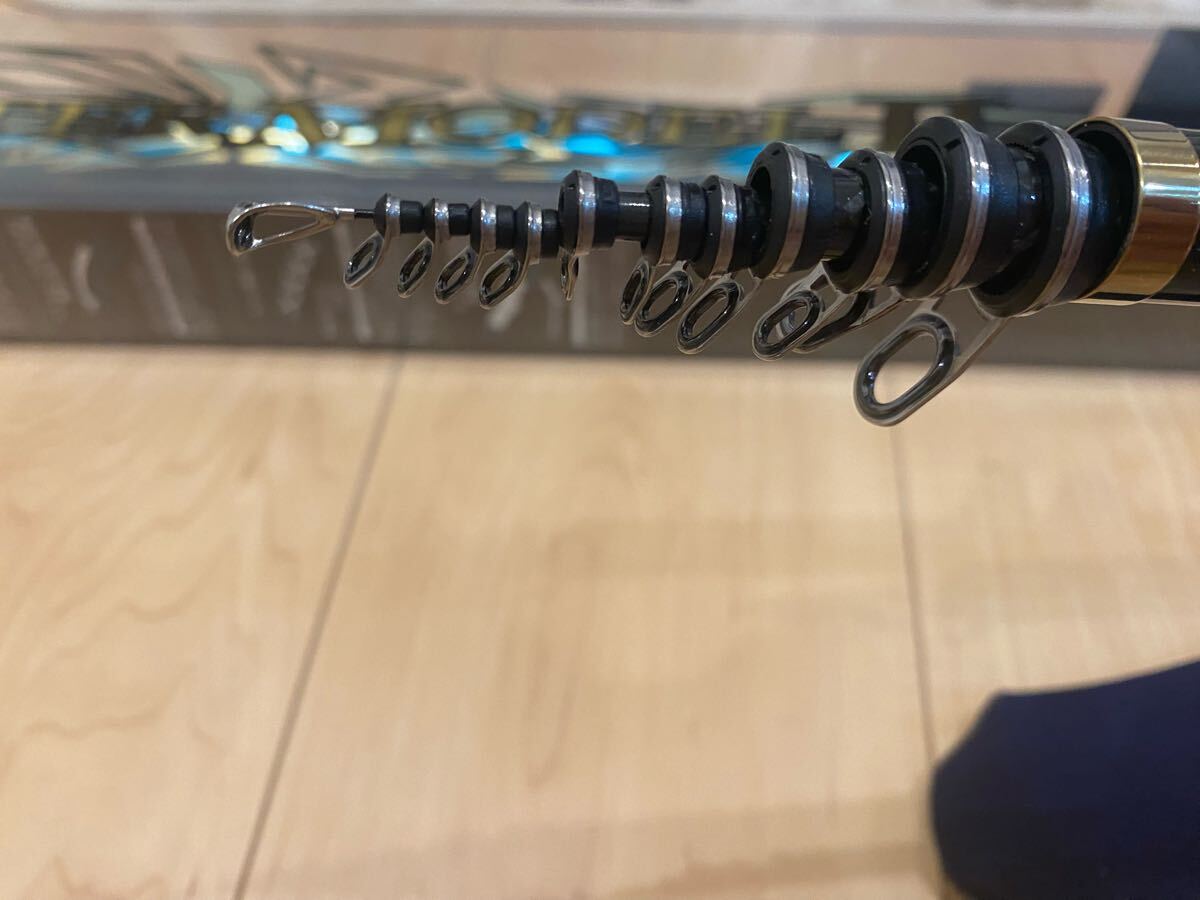 美品】がまかつ マスターモデル 口太 MH-53 磯竿 がま磯 使用少 美品】がまかつ マスターモデル 口太 MH-53 磯竿 がま磯 使用少