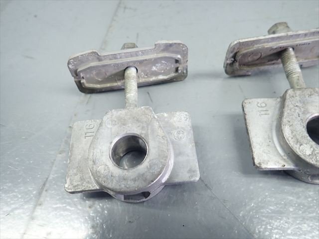 β250328-1 カワサキ バリオス BALIUS ZR250A 后期 (H7年式) 純正 チェーンアジャスター 左右 破損無し！