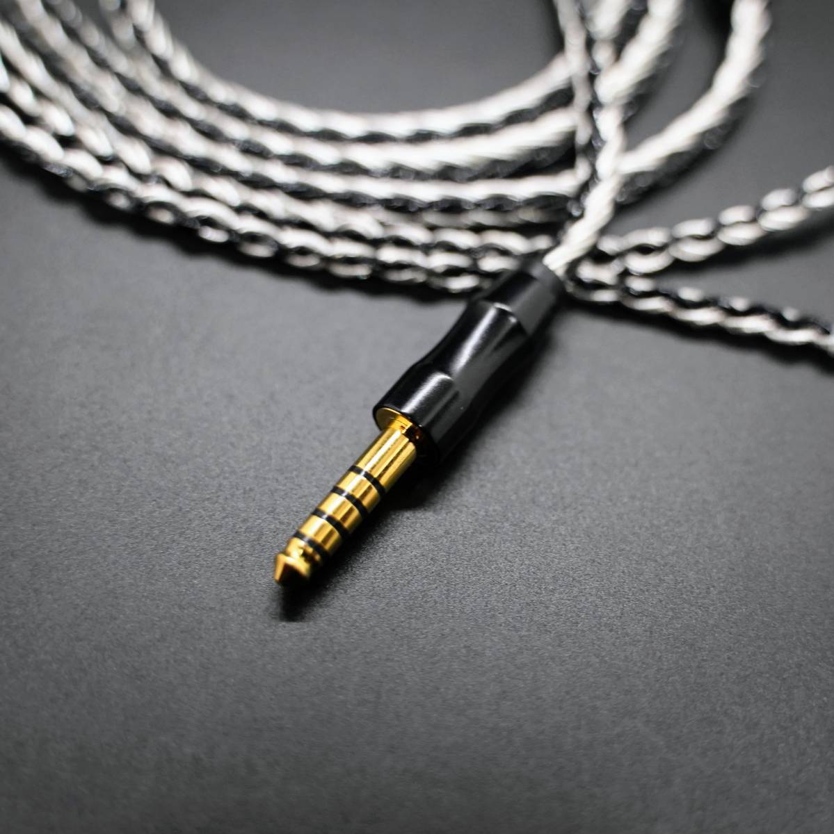 超希少 16芯 最高銀メッキOCC リケーブル 2PIN/4 4mmバランス