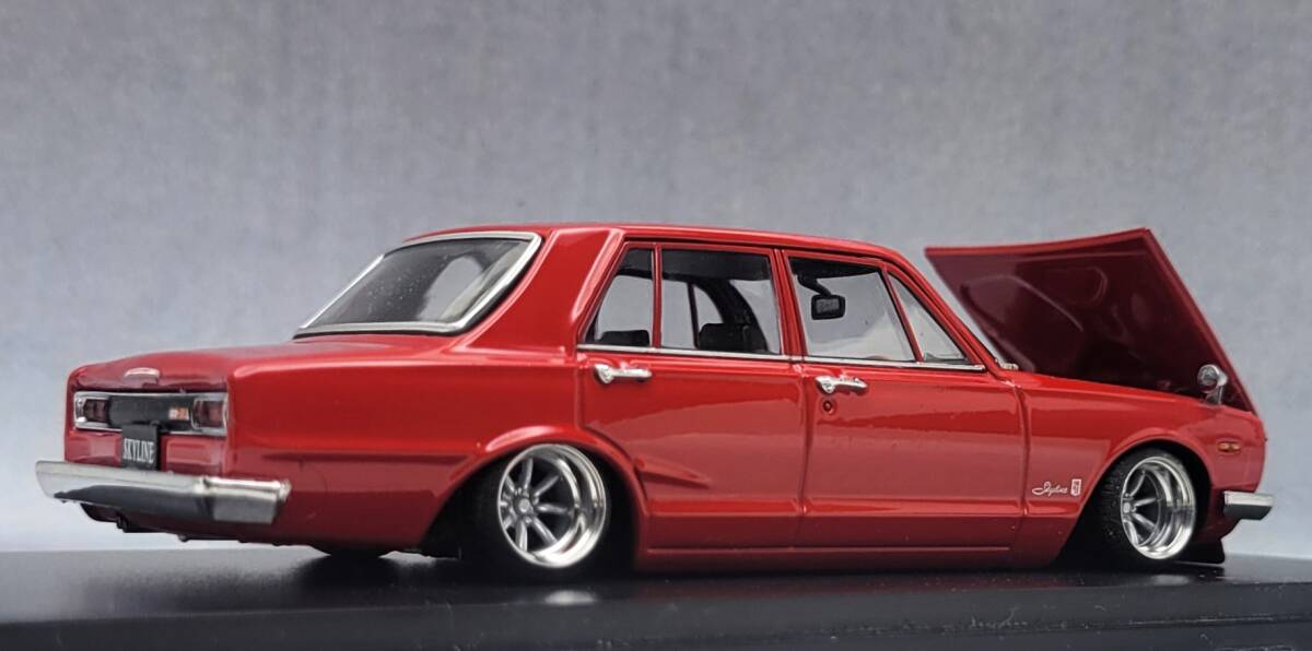 1/43 日産 スカイライン改 ハコスカ 4Dr 2000GT-R KPGC10 1/43 日産 スカイライン改 ハコスカ 4Dr 2000GT-R KPGC10