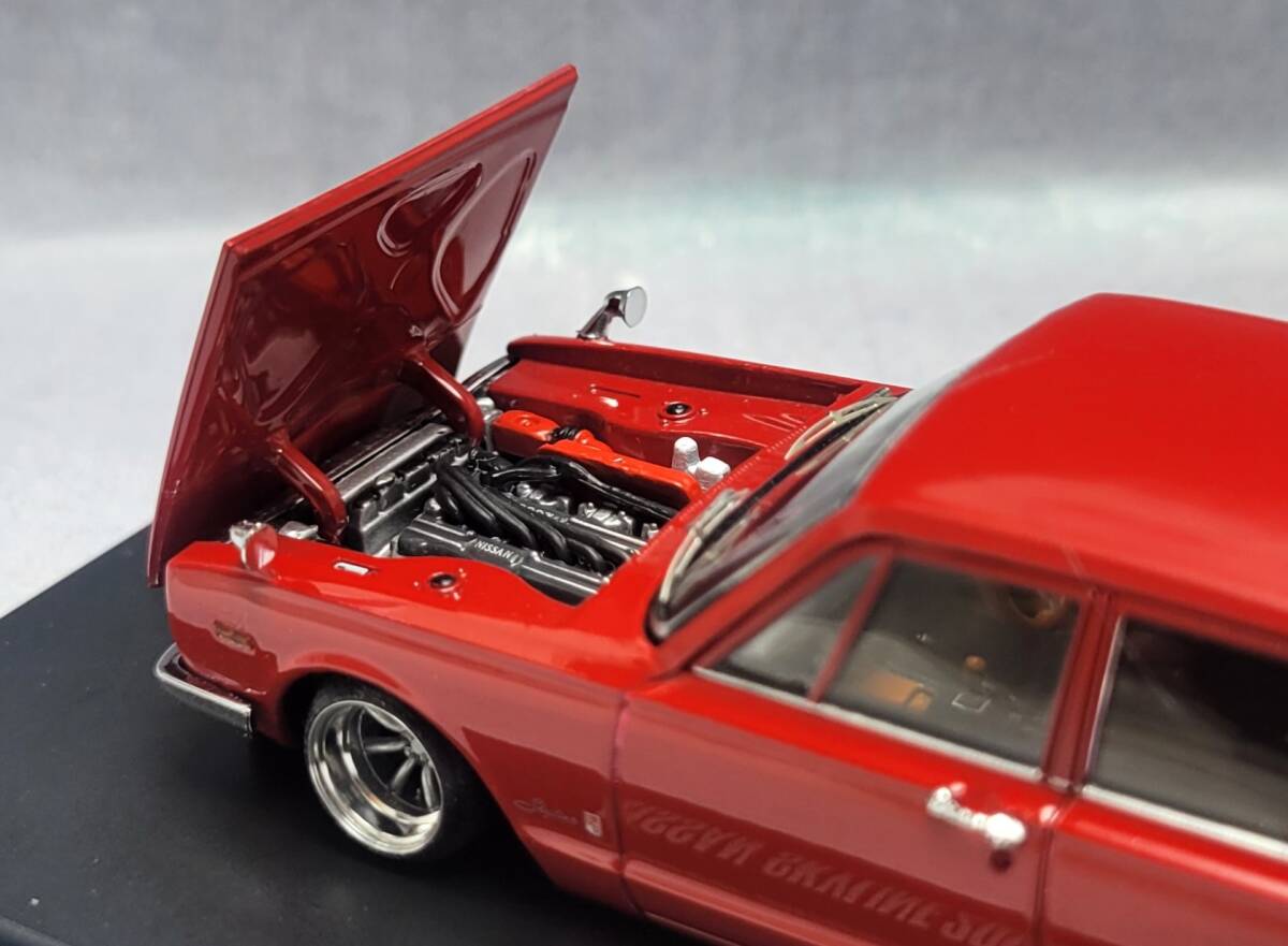 1/43 日産 スカイライン改 ハコスカ 4Dr 2000GT-R KPGC10 1/43 日産 スカイライン改 ハコスカ 4Dr 2000GT-R KPGC10