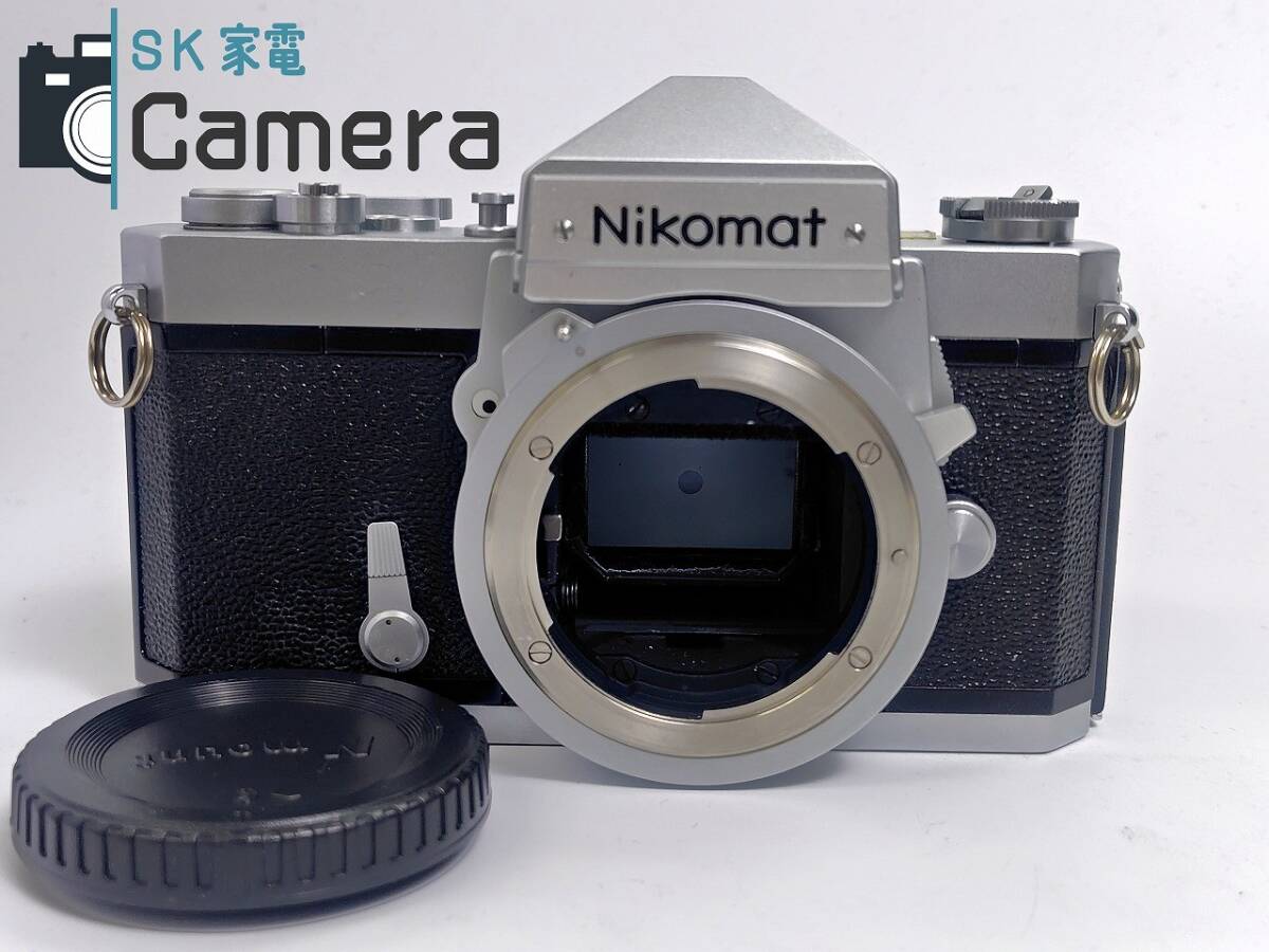 【中古】 Nikon Nikomat FT N シルバー シャッター 露出 動作 ニコン ニコマート ⑥