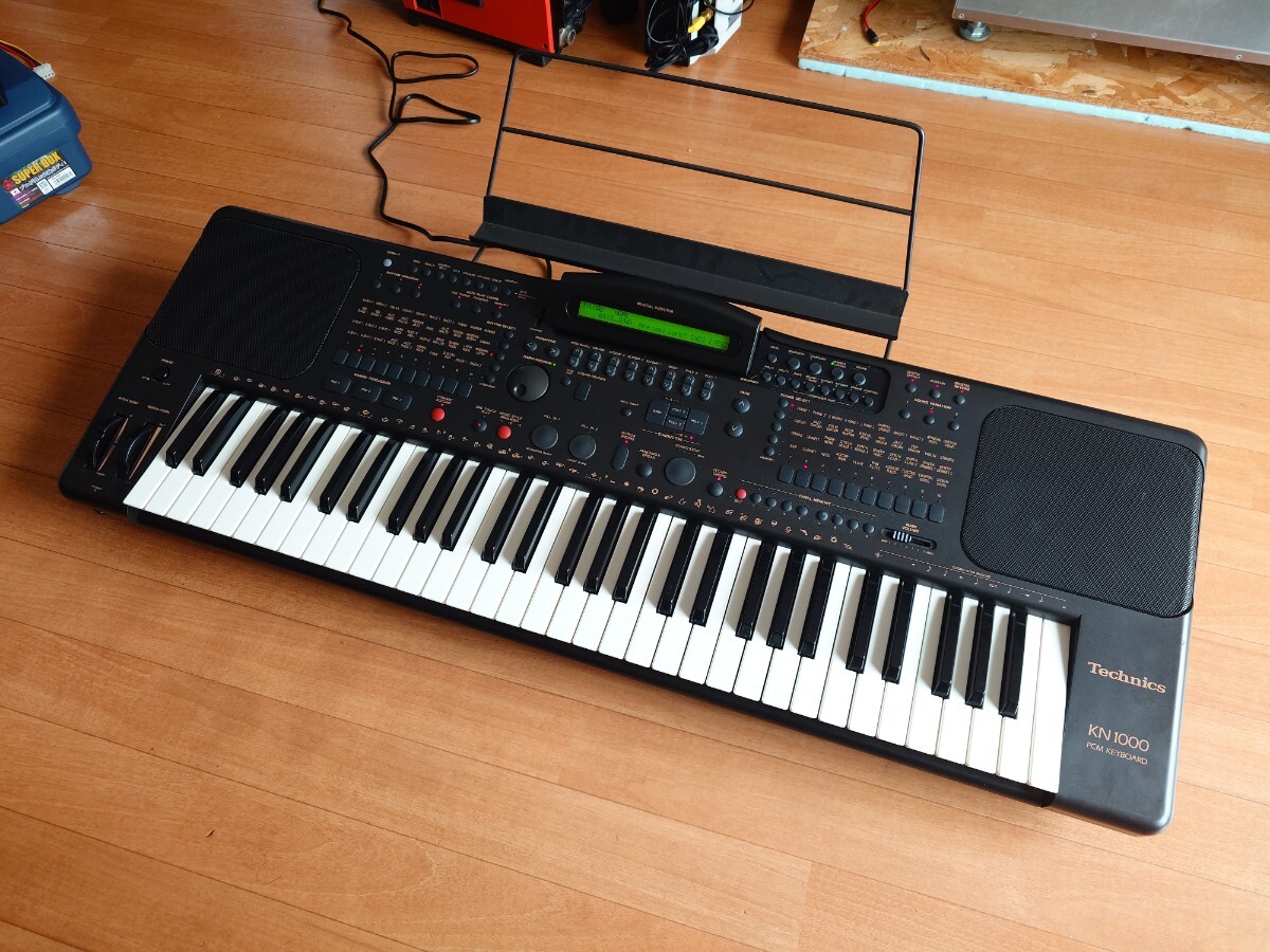 FDD動作確認済・音出OK・おまけ付き】TECHNICS SX-KN1000 PCM FDD動作確認済・音出OK・おまけ付き】TECHNICS SX-KN1000 PCM