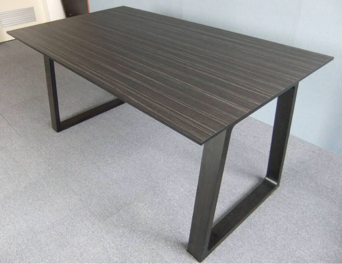 カリモク家具 カリモクスタンダードモダン 食堂テーブル W1500×D850×H690mm DA5080ZW (アーバンブラック)
