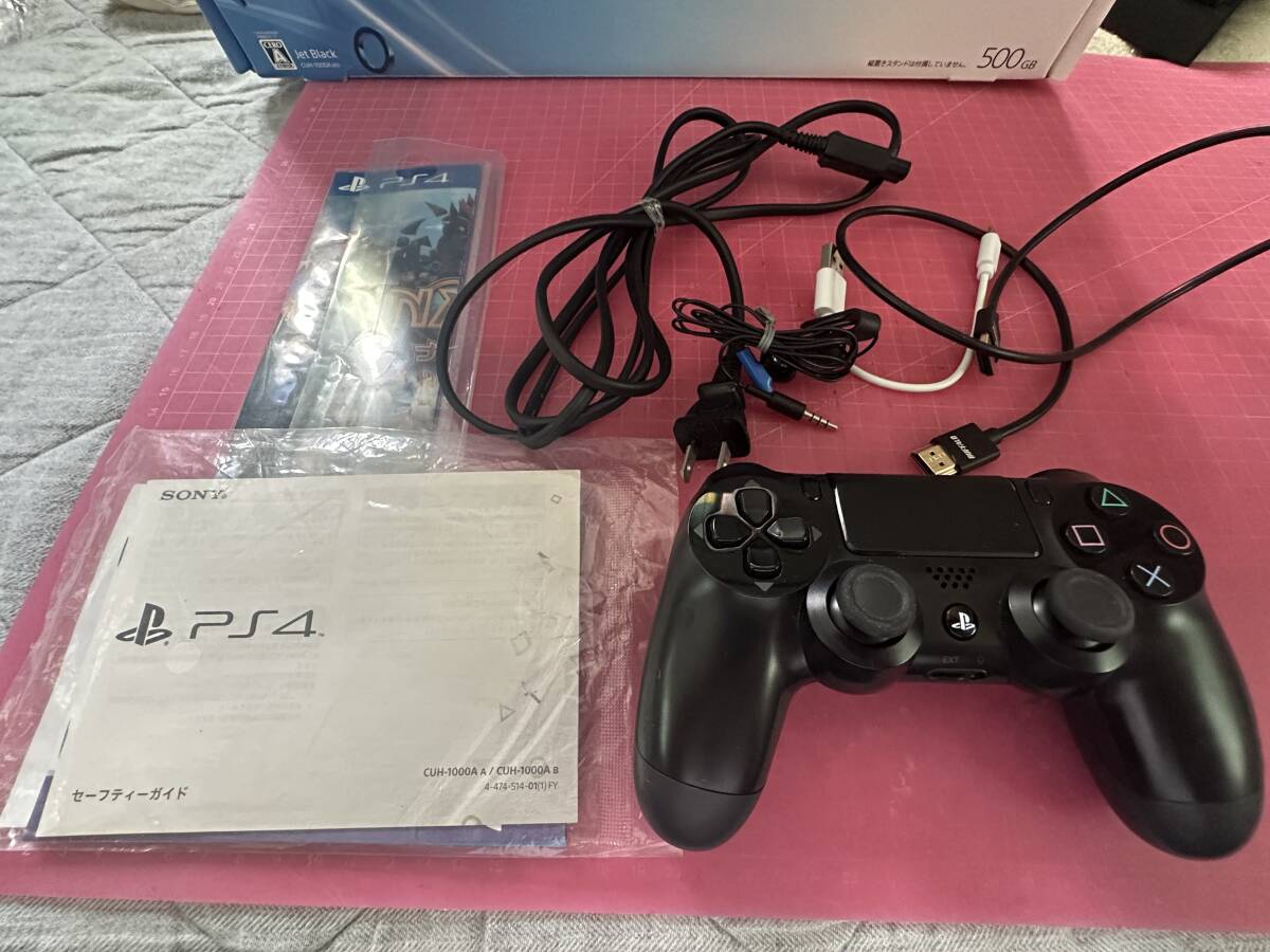 PS4 本体 500GB ブラック SONY Playstation4 CUH-1000A 初期化 PS4 本体 500GB ブラック SONY Playstation4 CUH-1000A 初期化
