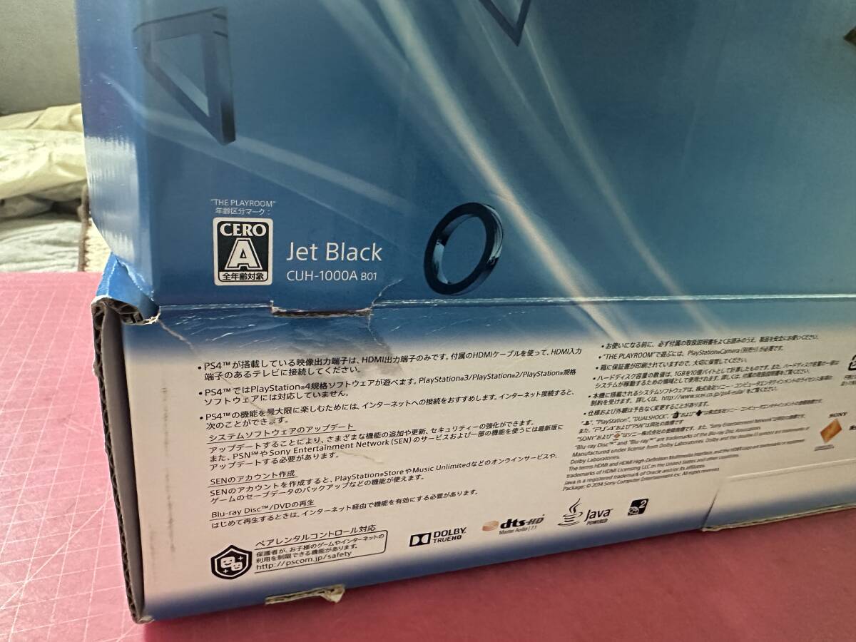 PS4 本体 500GB ブラック SONY Playstation4 CUH-1000A 初期化 PS4 本体 500GB ブラック SONY Playstation4 CUH-1000A 初期化