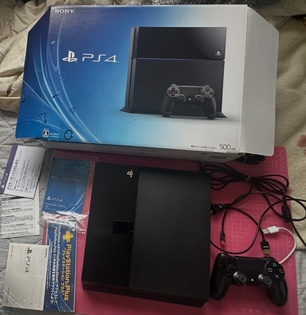 PS4 本体 500GB ブラック SONY Playstation4 CUH-1000A 初期化 PS4 本体 500GB ブラック SONY Playstation4 CUH-1000A 初期化