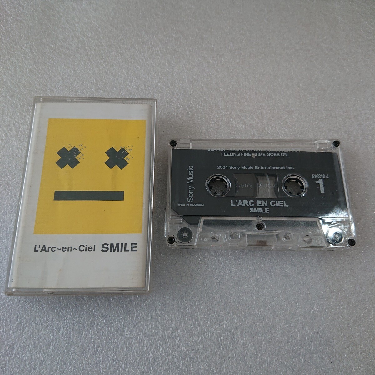 送料無料 L'Arc~en~Ciel アルバム【SMILE】カセットテープ 貴重 送料無料 L'Arc~en~Ciel アルバム【SMILE】カセットテープ 貴重