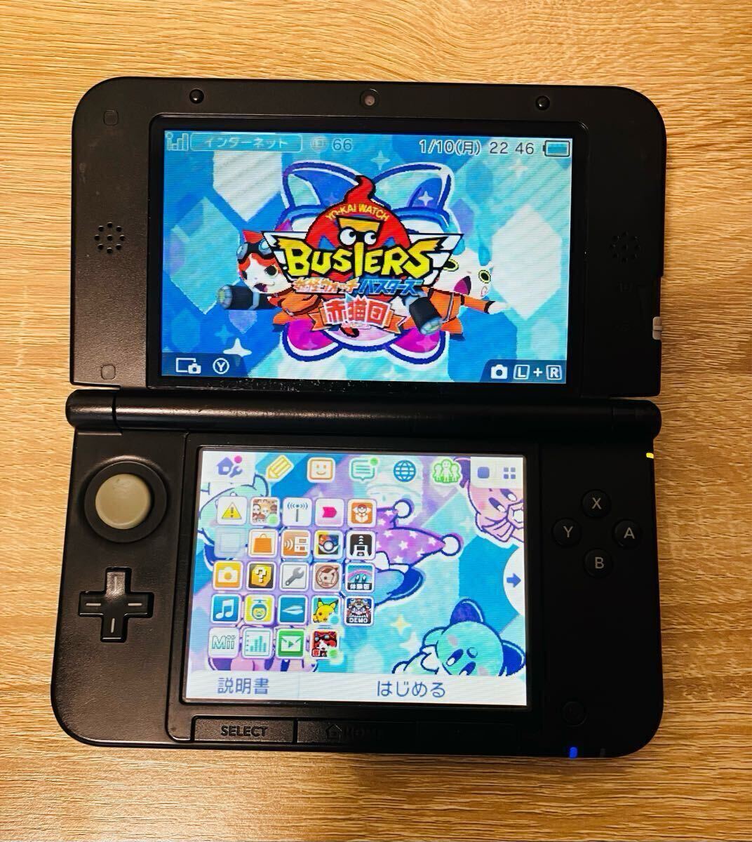 ポケバンク ポケムーバー 妖怪ウォッチ付き 3dsll 本体 任天堂 ポケバンク ポケムーバー 妖怪ウォッチ付き 3dsll 本体 任天堂