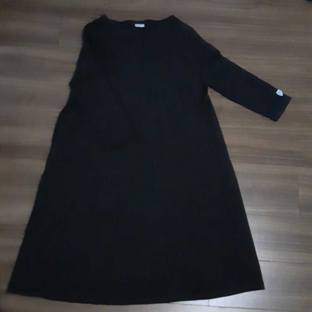 オーシバル　Bshop ビショップ　ワンピース ブラック 長袖　サイズ1　バスクシャツ