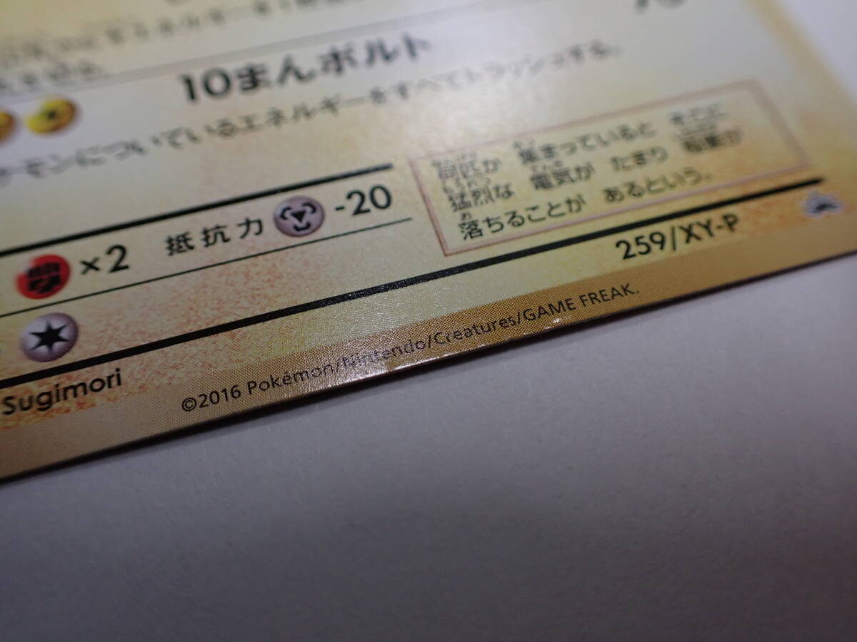 ポケモンカード ピカチュウ ポケモンパン 259/XY-P PROMO ポケモンカード ピカチュウ ポケモンパン 259/XY-P PROMO